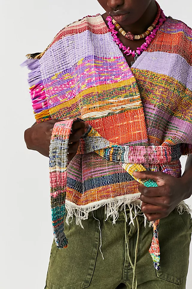 Sissel Edelbo Judy Mini Fringe Vest Multi