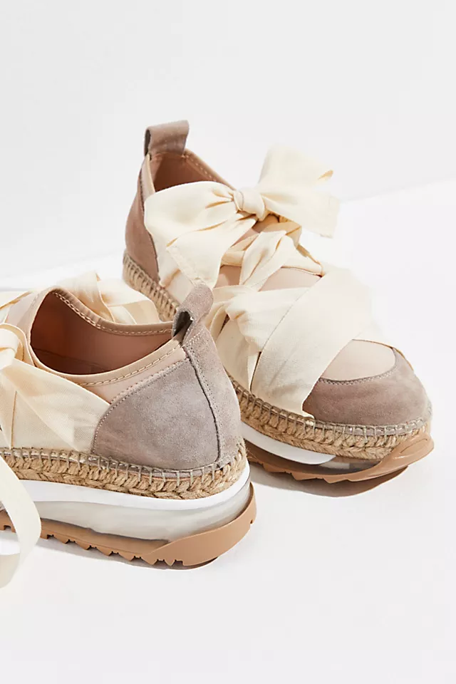Chapmin Espadrille Sneakers Ivory