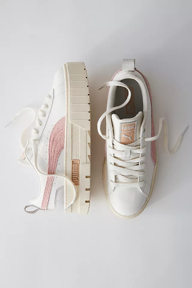 Mayze Thrifted Sneakers Warm White