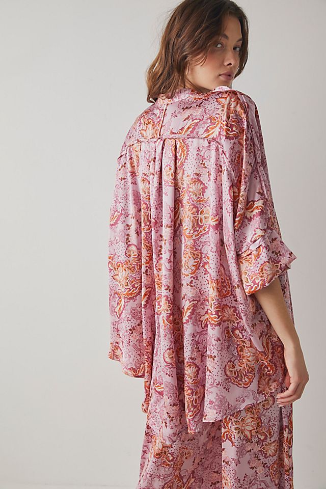 Goddess Sleep Shirt Mauve Combo