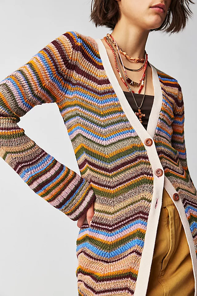 Ocean Waves Cardi Dust In The Wind Combo