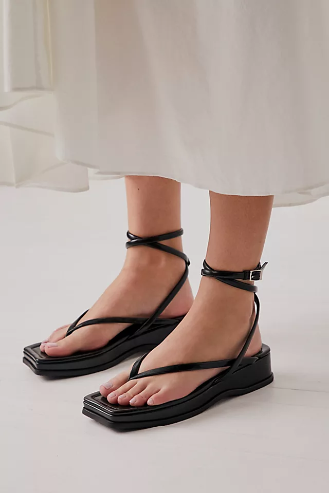 Sun Kissed Sandals Black