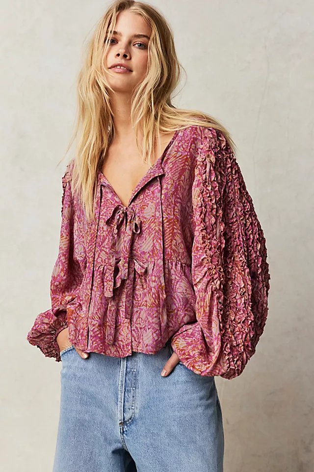 Sissel Edelbo Randy Silk Top Multi