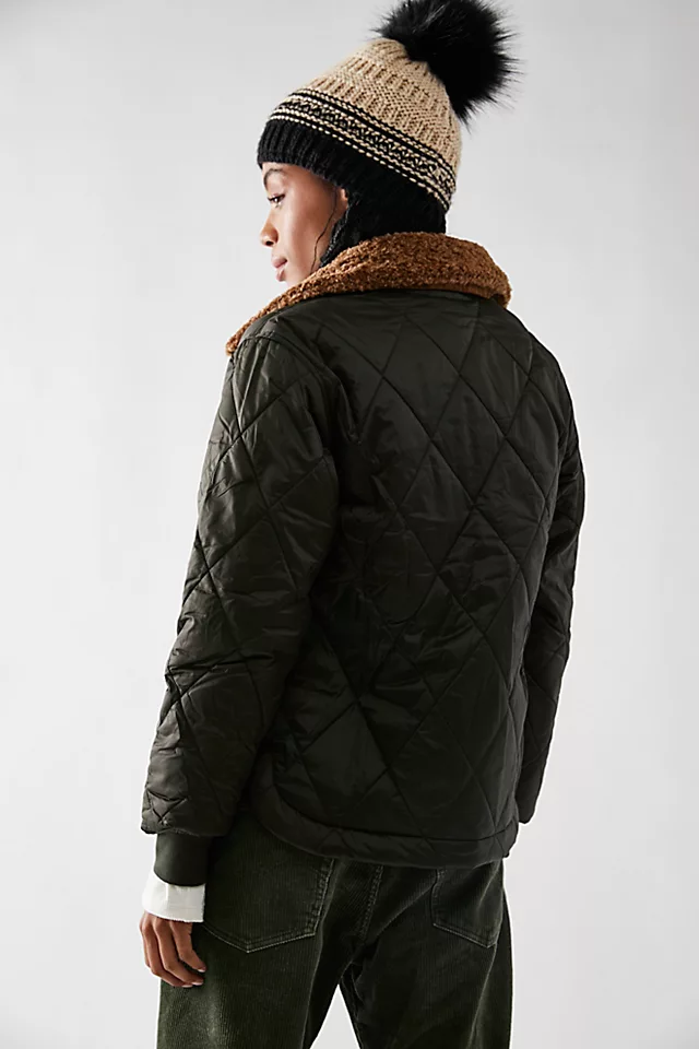 Barbour Vaila Quilt Jacket Army