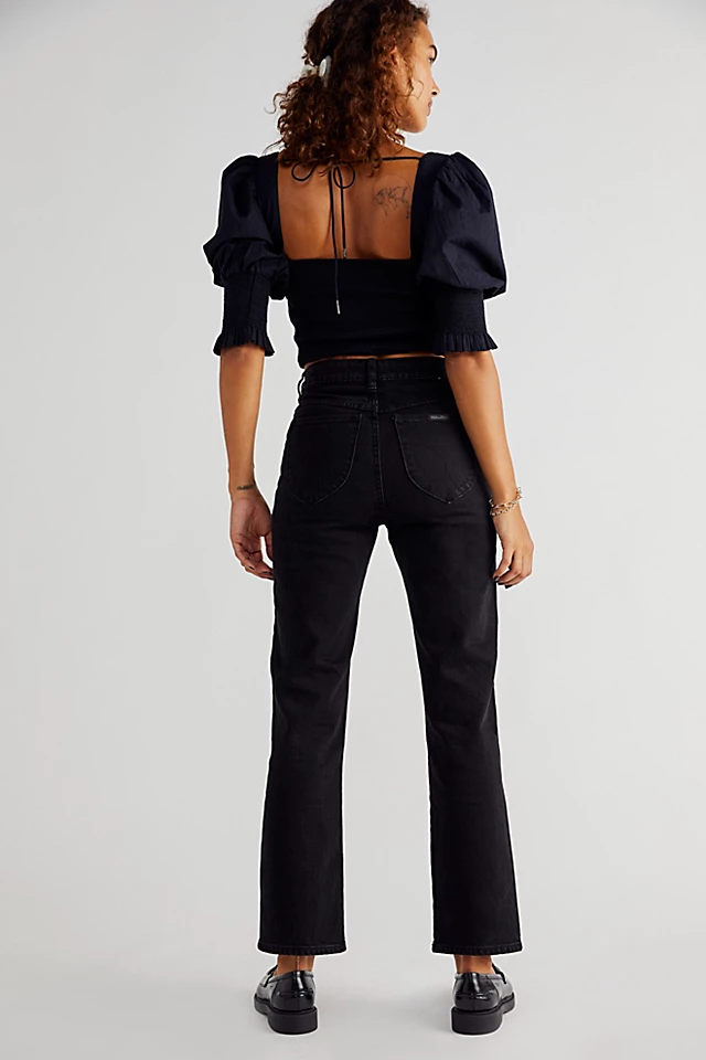 Rolla's Original Straight Jean Comfort Jet Black