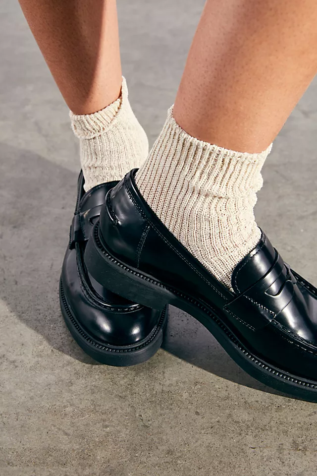 Vagabond Alex Loafers Polished Black