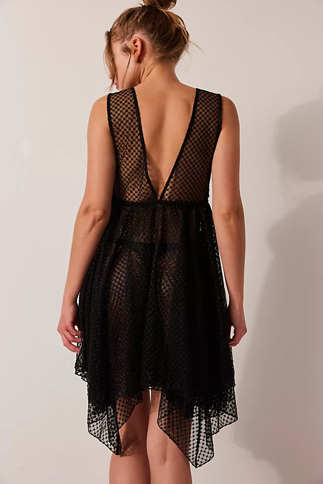 All Season Slip Dress Black