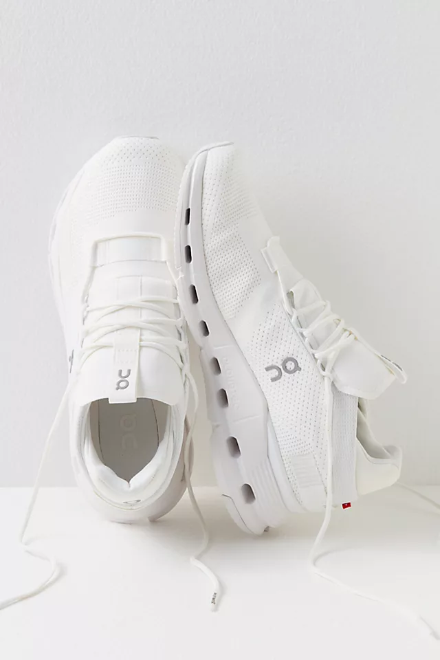 On Cloudnova Sneakers Undyed White / White