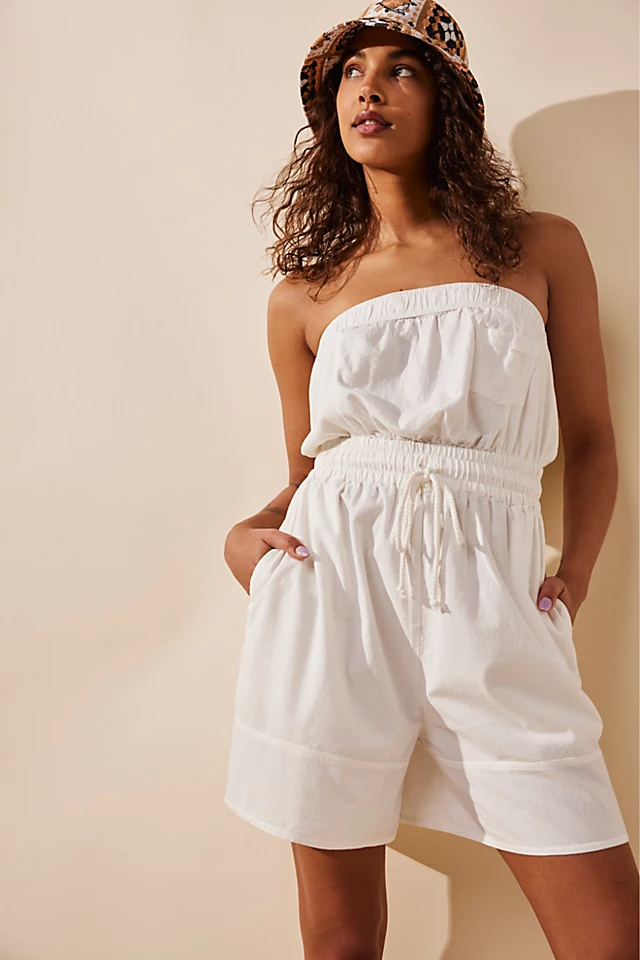 Akoi Romper Ivory
