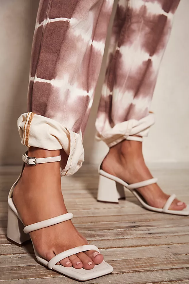 Parker Pillow Heels Bone