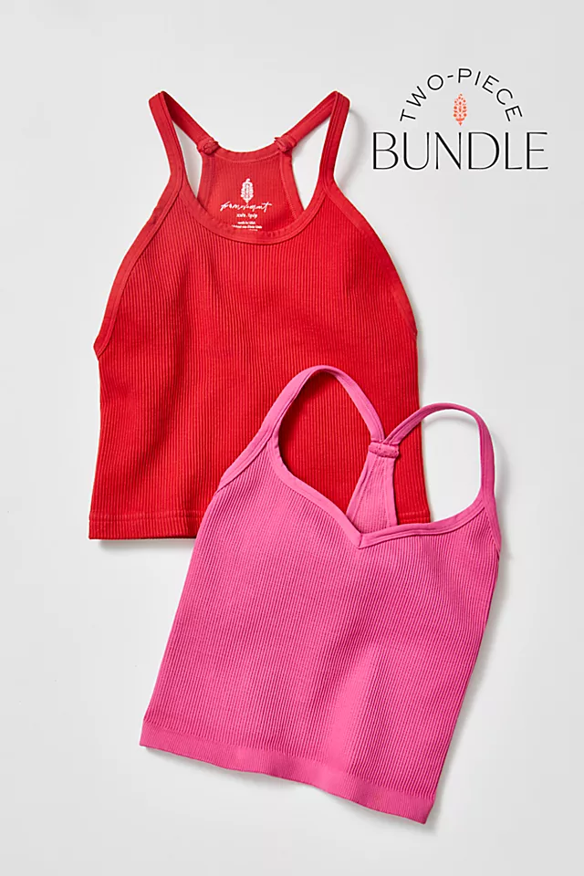 Happiness Runs Tank Bundle Red Combo