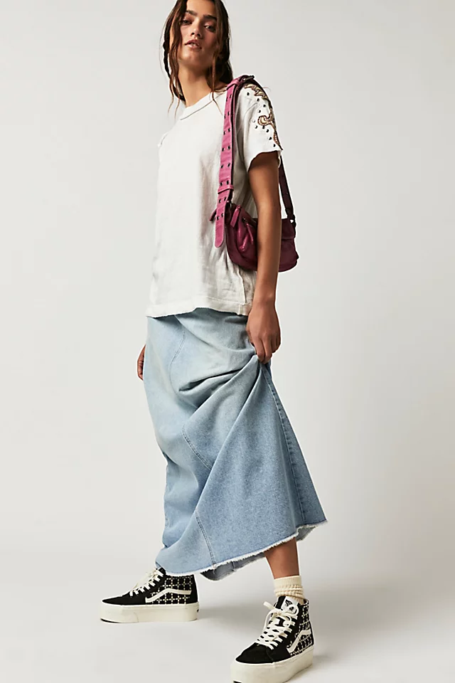 Sk8-hi Denim Mix Stackform Sneakers Denim Mix Black