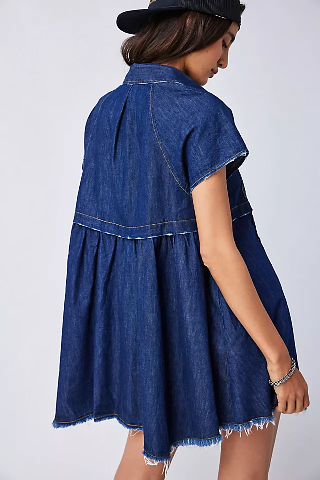 Ronnie Mini Dress Space In Time Wash