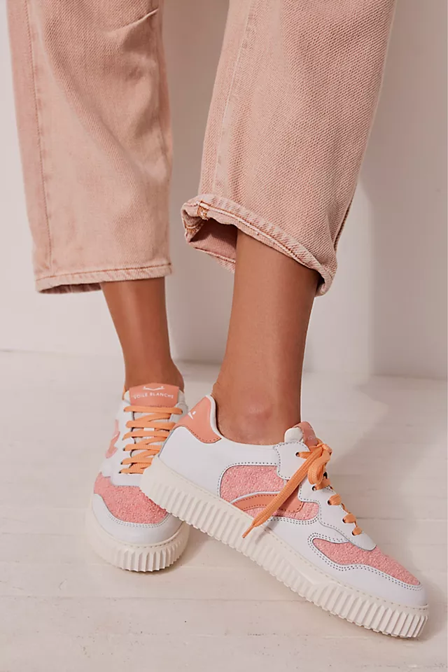 Laura Terry Sneakers White / Peach