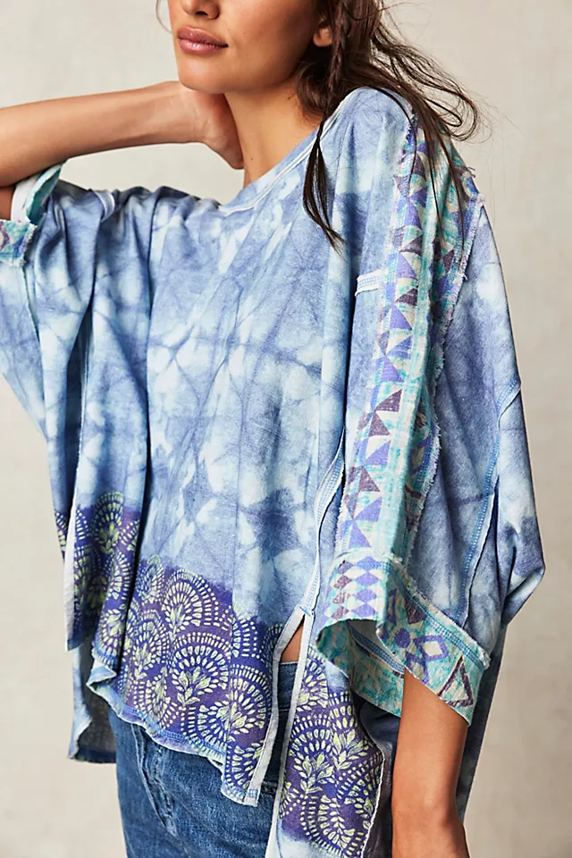 We The Free Feeling Radical Tee Indigo Combo