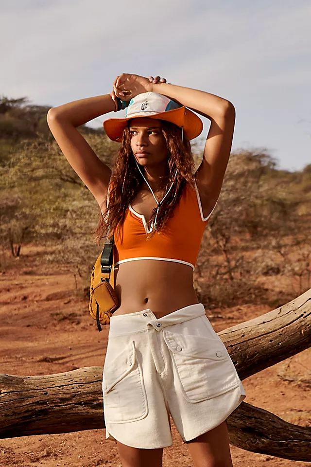 Timko Shorts Painted White