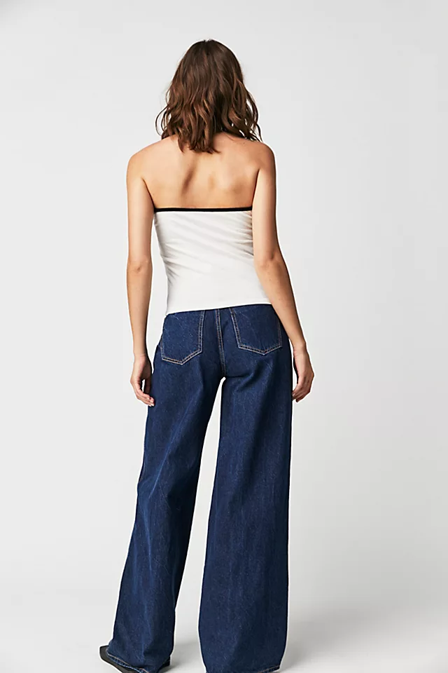 Cherry Tube Top White