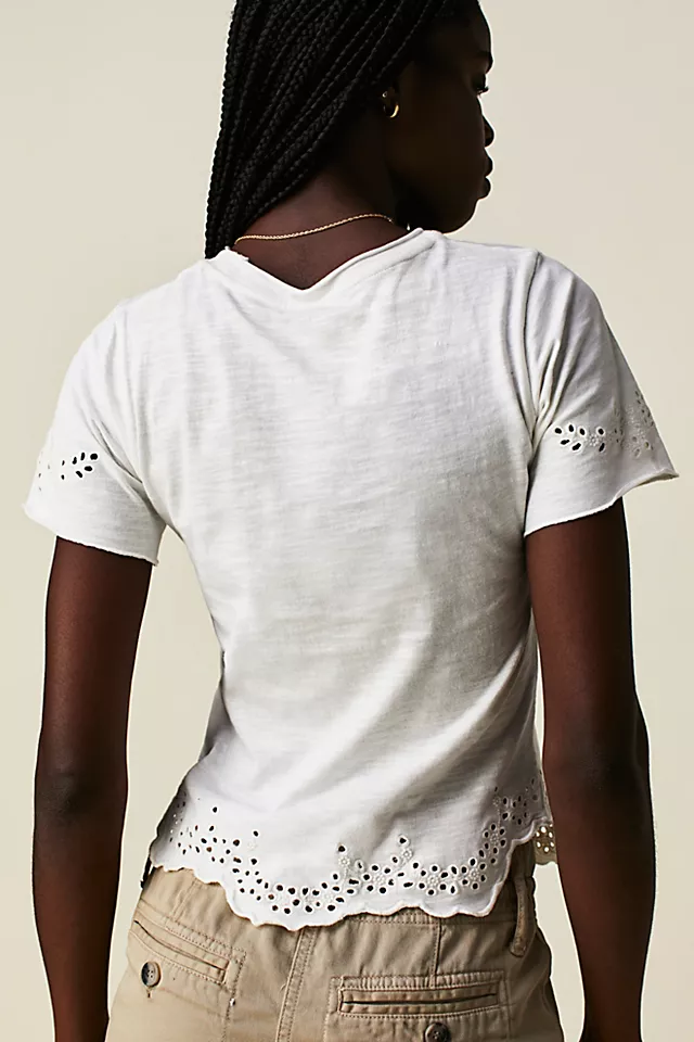 Call Me Baby Tee Ivory