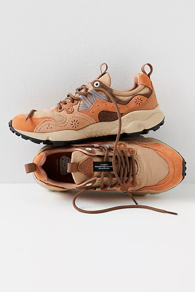 Amelia Sneakers Rust Beige