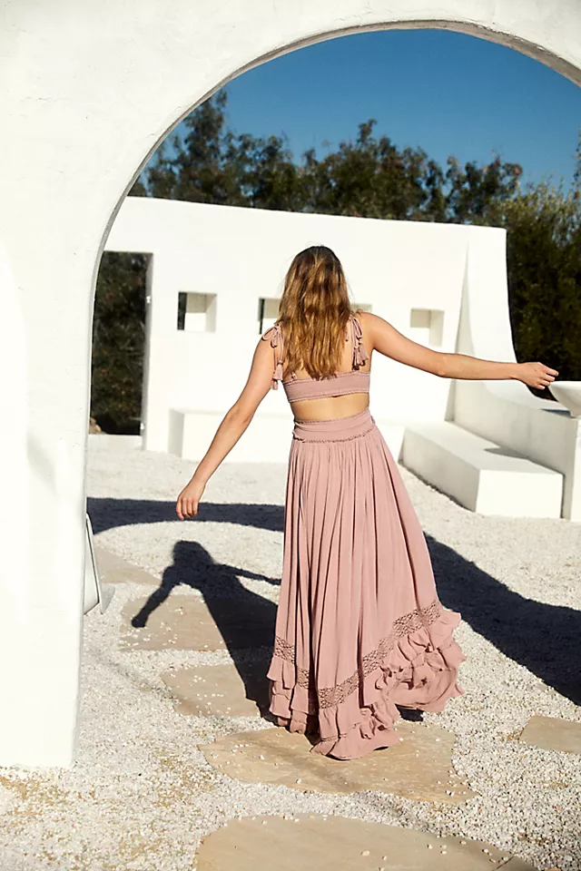 Santa Maria Maxi Dress Timberwolf