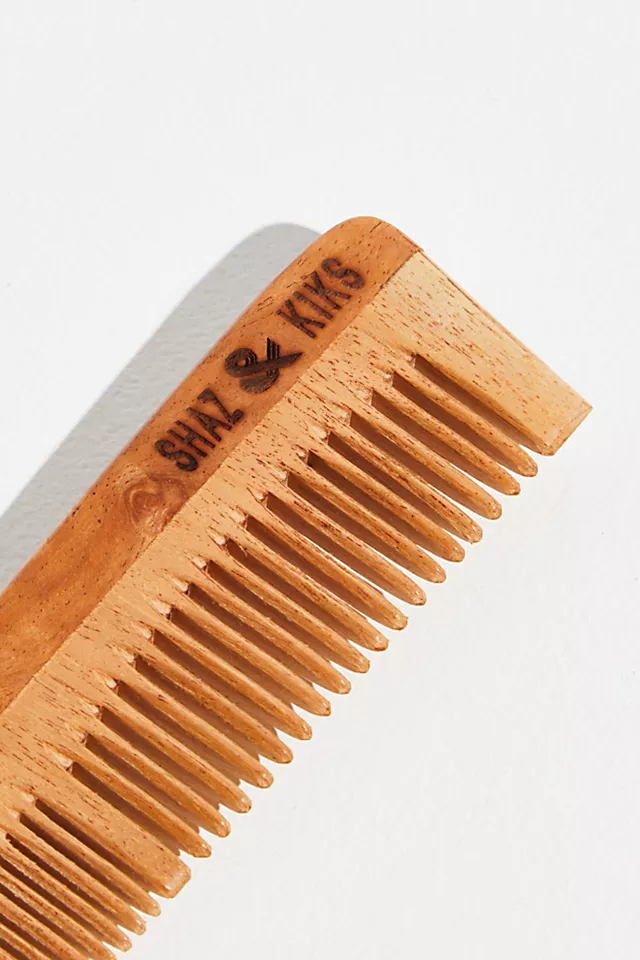 Shaz & Kiks Neem Wood Comb One