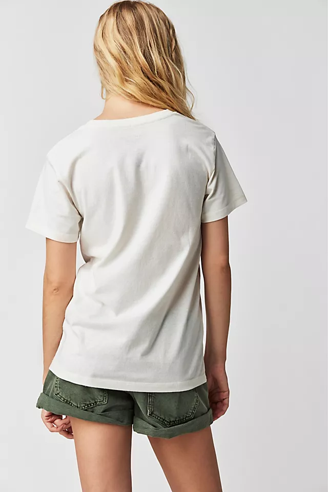 Desert Dreamer Snoopy Peace In Nature Tee Washed White