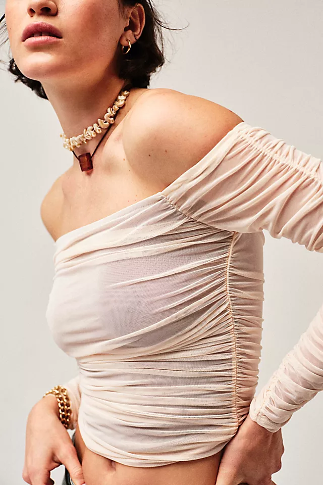 As Is Layering Top Ivory Combo