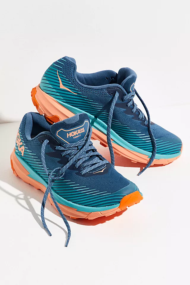 HOKA Torrent 2 Sneakers Real Teal / Cantaloupe