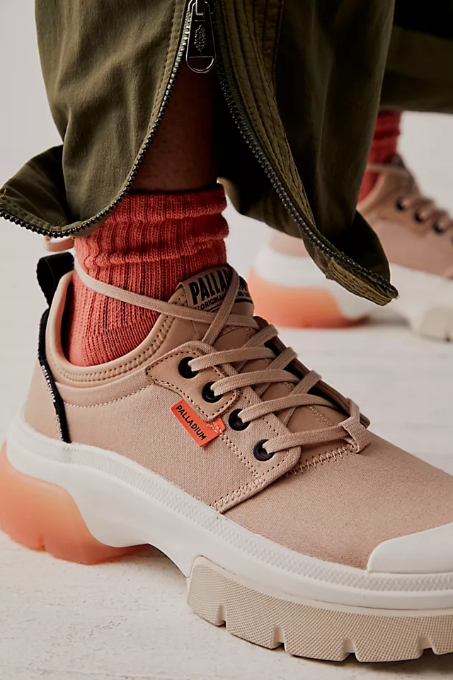 Pallawave Lo Metro Sneaker Boots Nude Dust