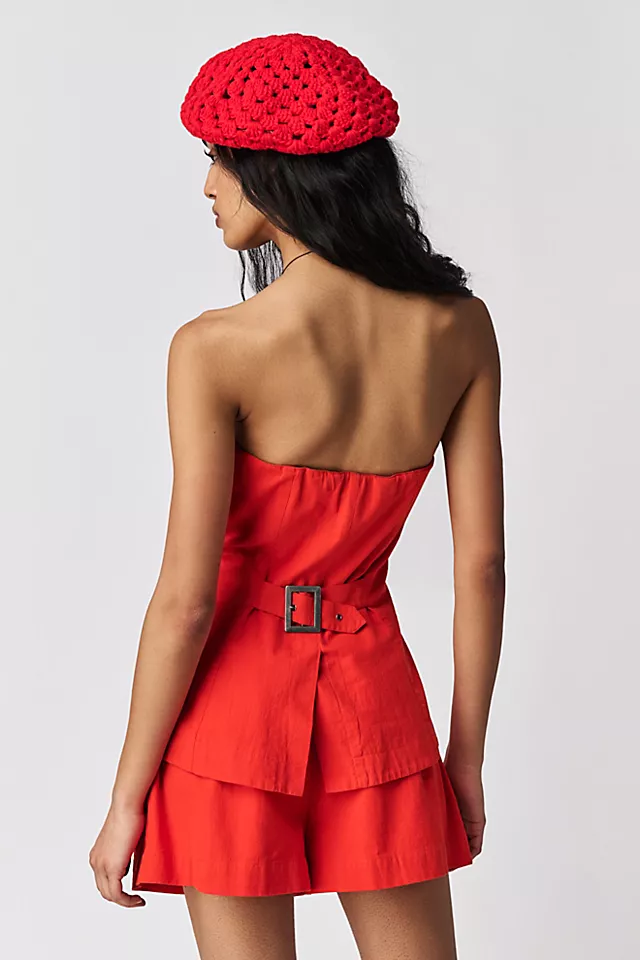 Your Love Short Suit Set Flame