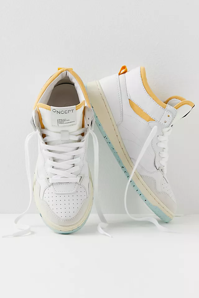 Philly Hi Top Sneakers White Cloud