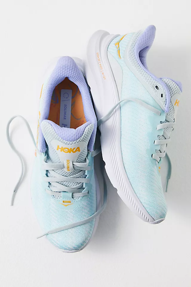 Hoka Solimar Sneakers Ice Flow / Amber Yellow