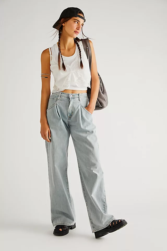 Luca Super Slouch Trouser Jeans Cloudy Indigo