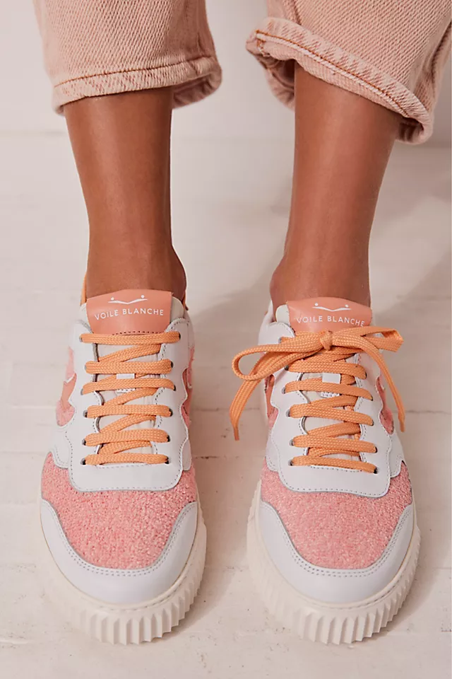 Laura Terry Sneakers White / Peach