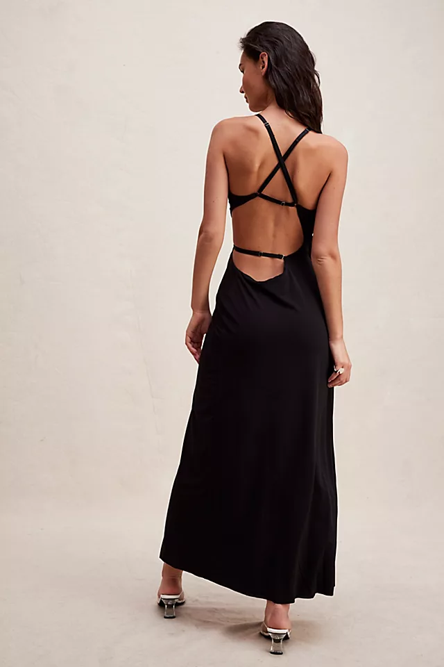 Bec & Bridge Zadie Wrap Maxi Dress Black