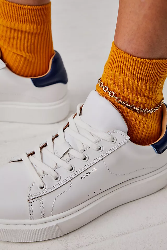 Alohas Gia Sneaker Bight White / Navy