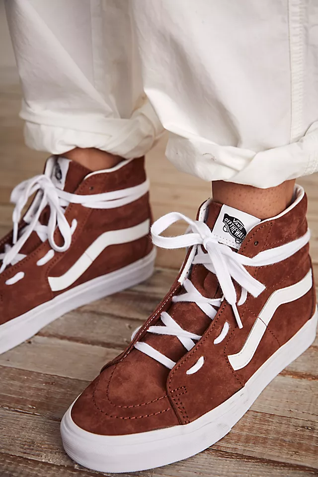 Sk8-Hi Suede Sneakers Tortoise Shell