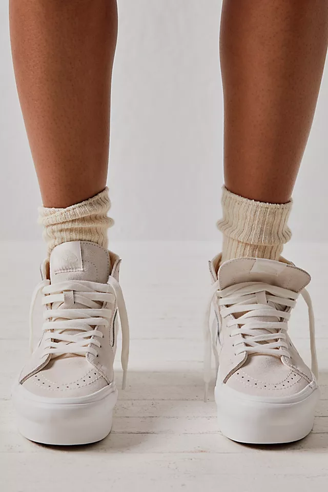 XL Knit Sk8-Hi Tapered Stackform Sneakers XL Knit Sea Salt