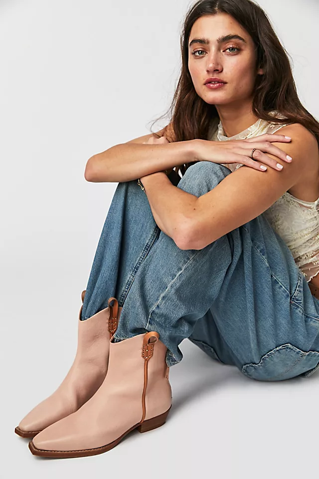 We The Free Wesley Ankle Boots Light Pink