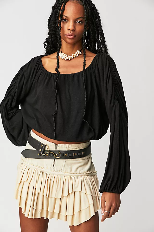 In A Dream Top Black