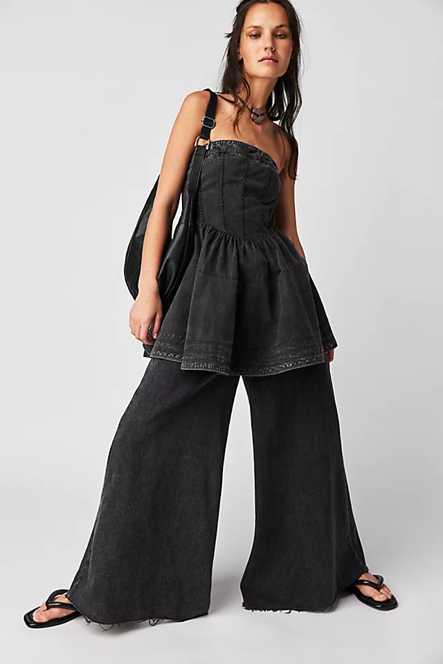 Candace Corset Mini Dress Black