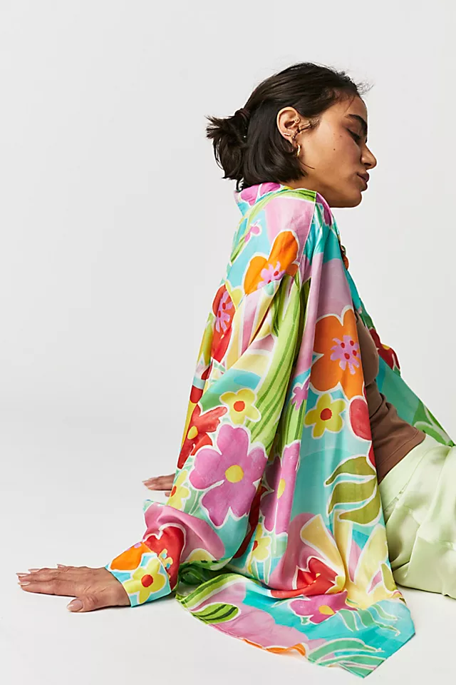 Spell Margo Hour Shirt Dress Tutti Frutti