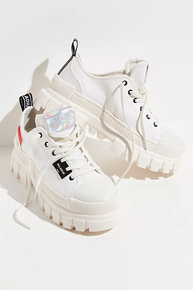 Revolt Lo Textile Sneakers Star White