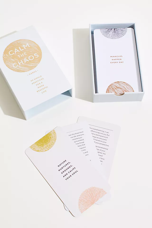 Calm The Chaos Cards One