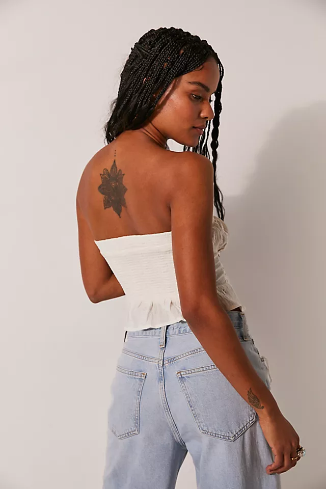 Endless Afternoon Tube Top Ivory