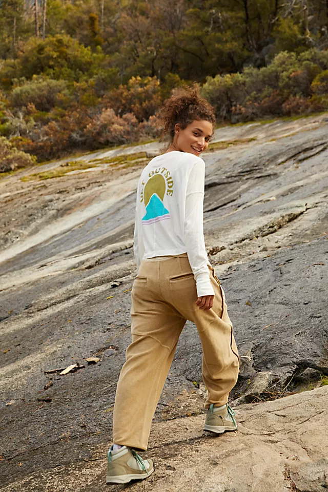 Victory Lap Graphic Long-Sleeve White Combo