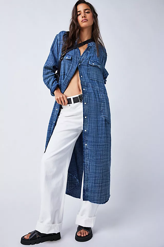 Cinderella Story Shirtdress Coronet Blue