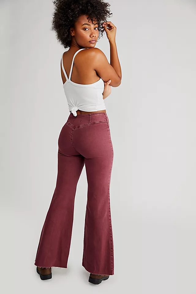 CRVY Wild Honey Denim Red Mahogany