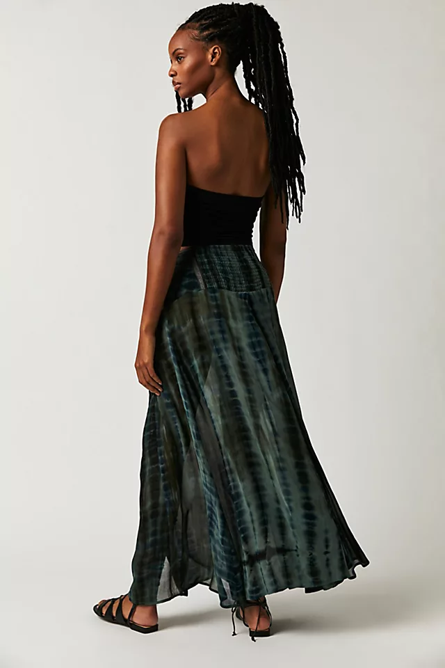 Nicholas K Dakota Skirt Black / Sage / Military