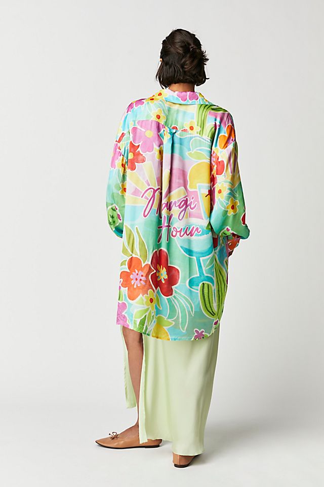 Spell Margo Hour Shirt Dress Tutti Frutti